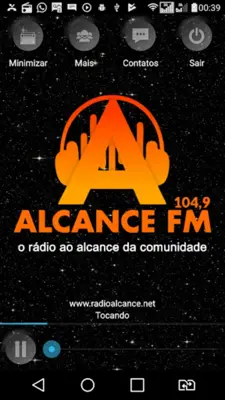 Rádio Comunitária Alcance FM android App screenshot 1